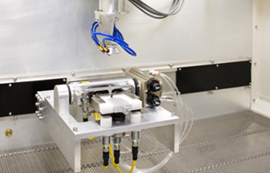 Selective Cleaning: Twist Wrist in Comco JetCenter Automated MicroBlasting system