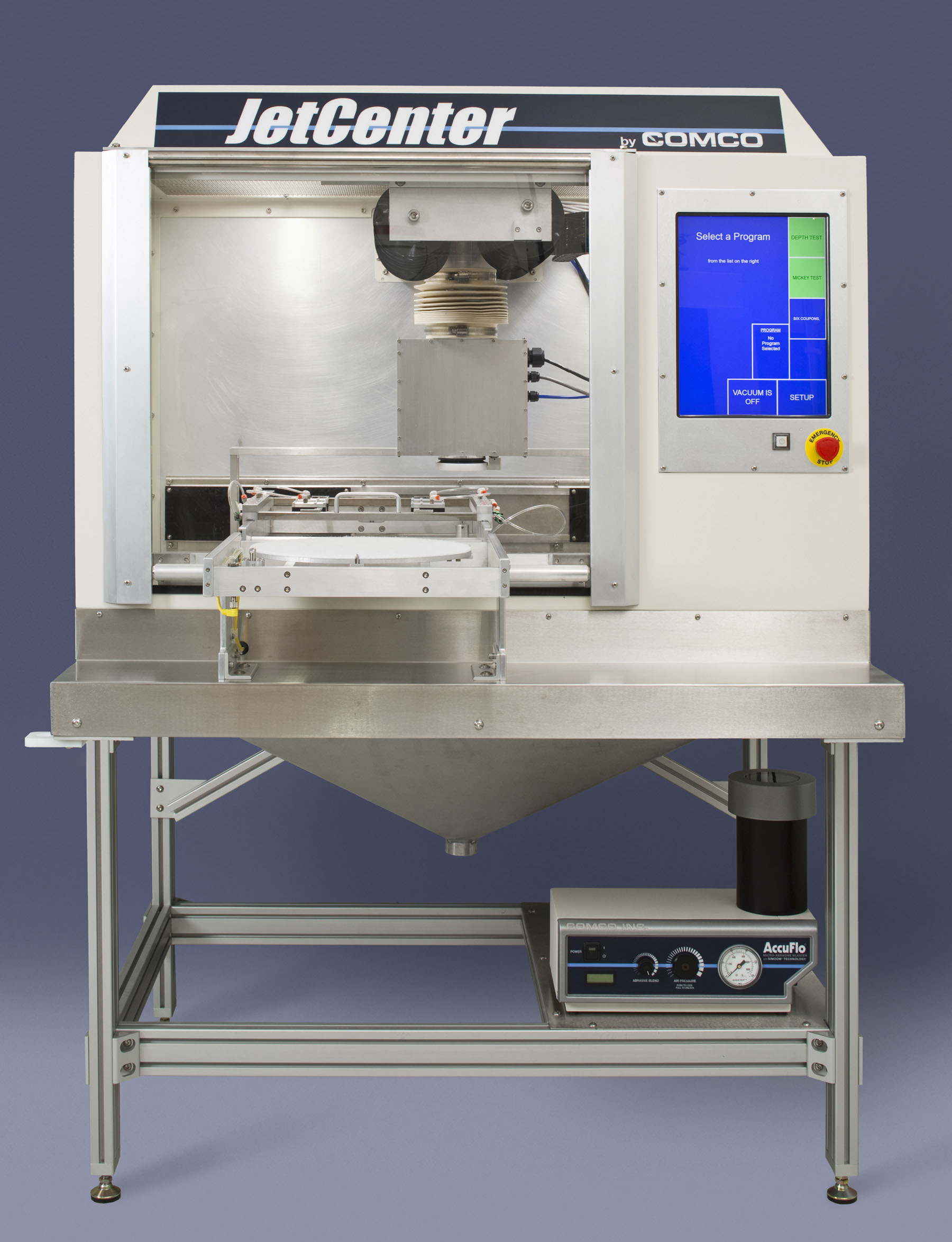 Comco JetCenter LA4250 Automated MicroBlasting System