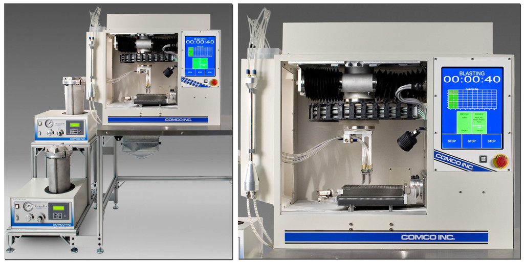 Comco Advanced Lathe Automated MicroBlasting System