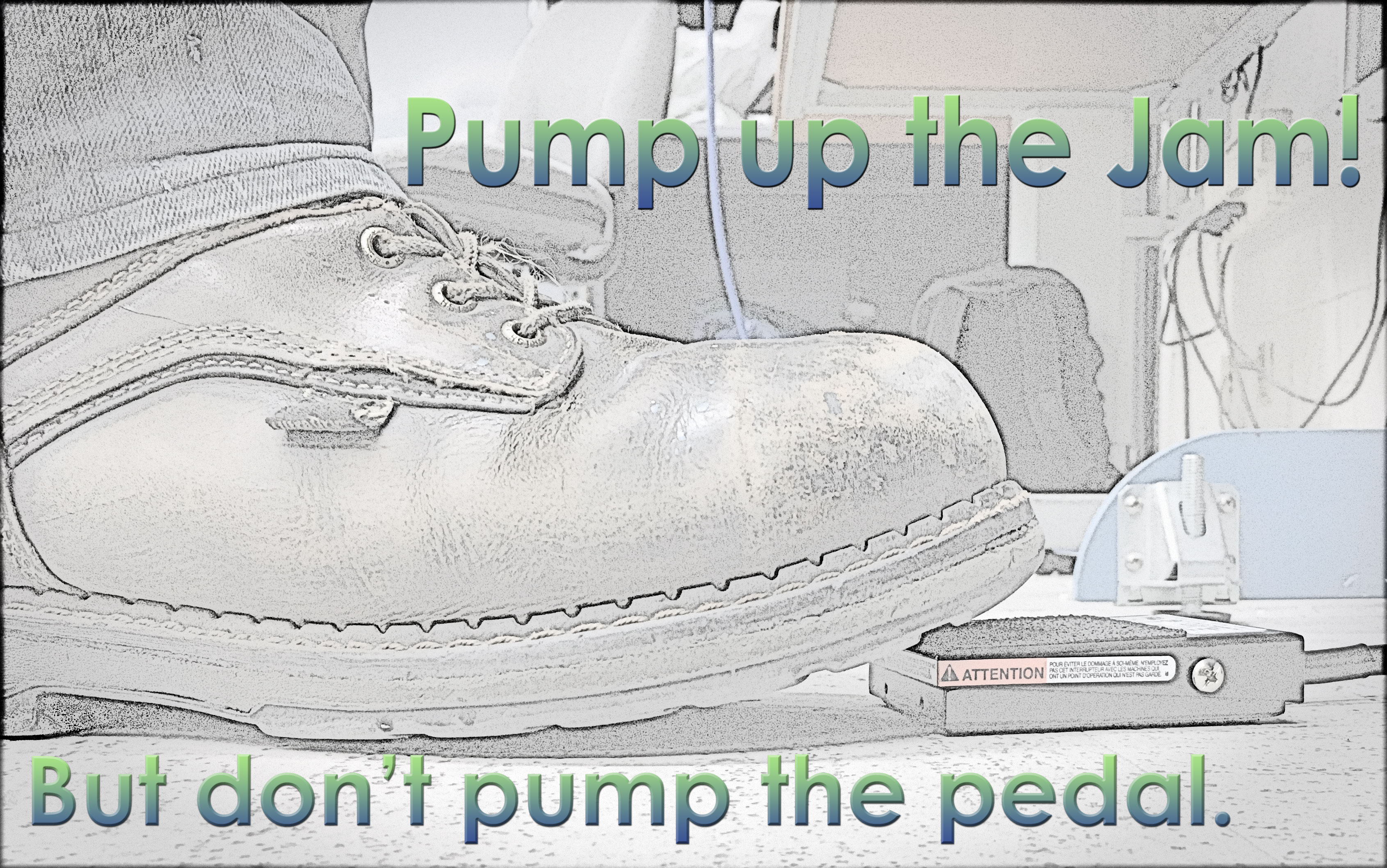 Pedal pumping an AccuFlo or MicroBlaster is damaging and inefficient.