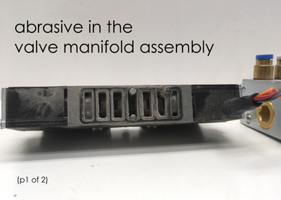 damaged valve manifold assembly (1 of 2)