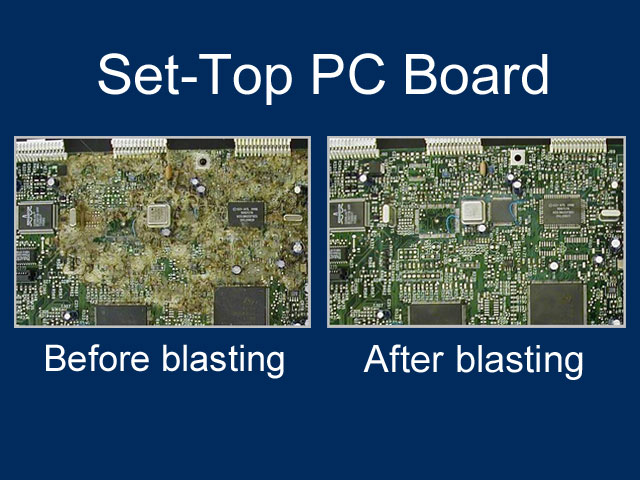 Learn more about contamination removal from Set-Top PC Boards