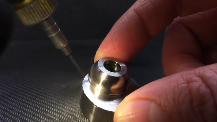 Deburr titanium components with MicroBlasting