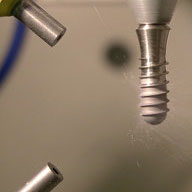 Ideal for processing bone screws, stents, dental implants, etc. 